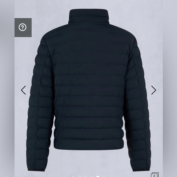 Men’s Navy Blue Laki Puff Jacket Sz Large - Picture 3 of 16